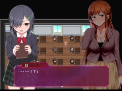 【#07洗○学園 ~呪人の壺~(体験版)実況】叶が仕方なくフェラしてくれてぶっかけ口内射精してしまう。(一部アニメーションRPGエロゲ―。) 15/16