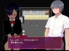 【#07洗○学園 ~呪人の壺~(体験版)実況】叶が仕方なくフェラしてくれてぶっかけ口内射精してしまう。(一部アニメーションRPGエロゲ―。) 7/16