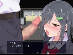 【#07洗○学園 ~呪人の壺~(体験版)実況】叶が仕方なくフェラしてくれてぶっかけ口内射精してしまう。(一部アニメーションRPGエロゲ―。) 9/16