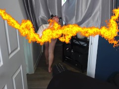 Training Zero Femdom Sweat Licking Slave! Sweaty feet, socks, shoes & asshole! Real Orgasm Cum Home