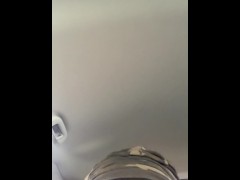 Uber driver rides me til I busted inside her pussy