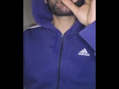 Smoking, deep spiting and loud burps