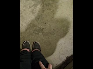 Desperate Public Piss outside my Apartment