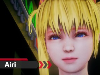 Airi × Black чулки - облегченная версия