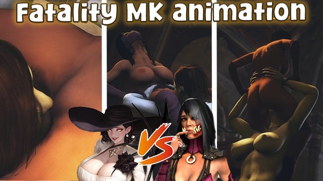 Mortal Kombat Fatality от Леди Димитреску и Милины (анимация HornyForest) - Jazziuu