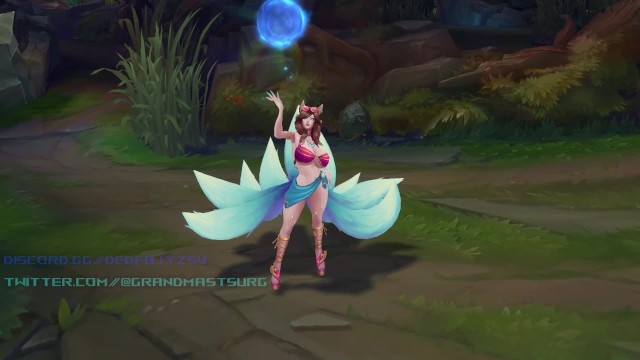 Вечеринка у бассейна Ahri Mod от Ninfrock