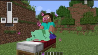 Сексуальный Boobasaur Minecraft jenny hentai xhatihentai геймплей