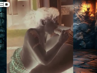 ОНА НЕ МОЖЕТ НАСЫТИТЬСЯ МИНЕТОМ БОЛЬШОГО ЧЛЕНА VENOM BBC