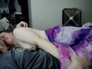 Быстрый секс с женой соседа после минета!