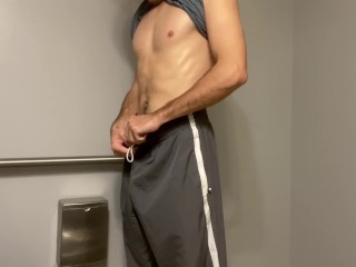 My Fan Asked me to Record a Video for Her, when I was at Gym