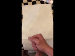 Home Alone! Fleshlight Fun & CumShot!!