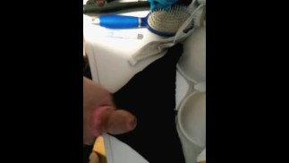 Cumming on my ex GFS satin panties