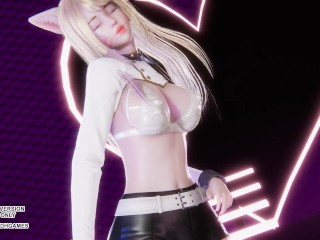 [MMD] EXID - Ah Yeah Ahri Sexy Kpop Dance League of Legends Hentai Uncensored 4K 60FPS