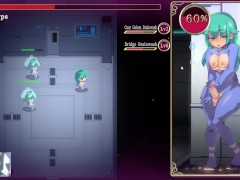 LESBIAN DICKGIRL WITH A HORNY ANDROID HAREM - MAGE KANADE