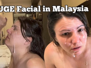 ОГРОМНОЕ ЛИЦО и мокрая киска с минетом в Malaysia