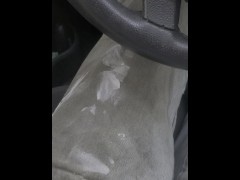 I got white stuff all over my pants at work today. Might get something else on them later :)