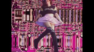 Glitch waifu