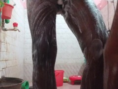 Tamil10inches BBC shower time