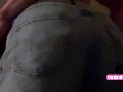 Horny trans girl after a party