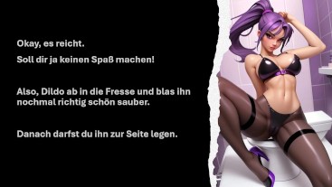 deine dominante Lady stopft dir schön den Arsch