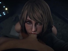RE4 remake NSFW (Ashley and ADA and Leon) jumping and Humping - Screenshot 3 of 16 - Face Fuck