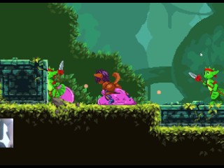 SEXY FOXGIRL BEING FUCKED BY SLIMES