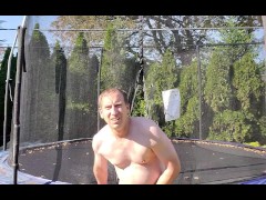 Bouncing on Trampoline - Screenshot 13 of 16 - Naked In Public