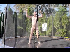 Bouncing on Trampoline - Screenshot 4 of 16 - Naked In Public