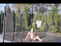 Bouncing on Trampoline - Screenshot 7 of 16 - Naked In Public