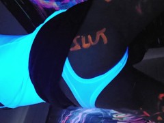 Femboy Flashes Slutty Ass Behind The Scenes- Ritzy Styles Teases New Blacklight Video