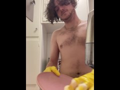 Doing the dishes while you’re at work