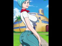 Bulma en lencería verde 💚
