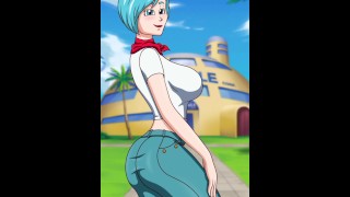 Bulma en lencería verde 💚