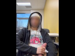 Jerking off in Empty Classroom - Screenshot 8 of 16 - Jerk Off