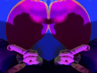 Чувствовал себя Kinky в маске, когда сосал и дрочил сквиртующий член донг.