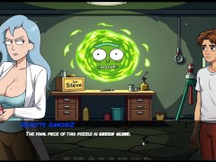 Portal Porn Demoniums [ PARODY HENTAI GAME ] Ep.4 RICK and MORTY orgy house !