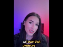 British Goth Teen JOI Dirty Talk - Screenshot 15 of 16 - Dirty Talk