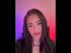 British Goth Teen JOI Dirty Talk - Screenshot 2 of 16 - British Amateur