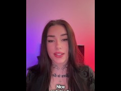 British Goth Teen JOI Dirty Talk - Screenshot 6 of 16 - British