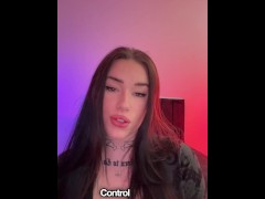 British Goth Teen JOI Dirty Talk - Screenshot 7 of 16 - British Amateur