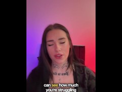 British Goth Teen JOI Dirty Talk - Screenshot 9 of 16 - Joi