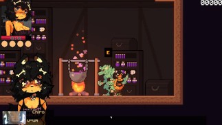 FAPPING AND GOING CRAZY WITH A PLATFORM HENTAI GAME