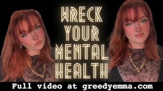 Zerstöre deine psychische Gesundheit - Unethische Findom Homewreck Homewrecker Goddess Anbetung Verlierer Demütigung