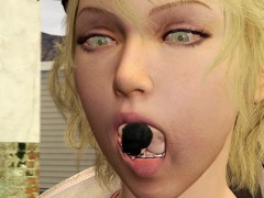 Downtime by ToasterKing - Giantess Oral Vore with Internal Shot - Screenshot 2 of 16 - Giantess Animation