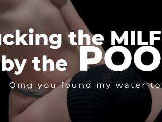 Audio Porn for Men | Pool Boy Finds the MILFs "water Toys" so she gives him a Show | Patreon Preview