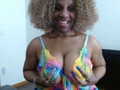 Interviewing Myself Part5 - Screenshot 15 of 16 - Ebony Female Solo