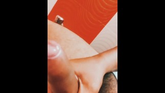 Hot bengali boy slapping his Hard dick  and masturbating