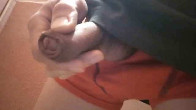 Close-ups of a gay twink's penis peeing at home with different underwear