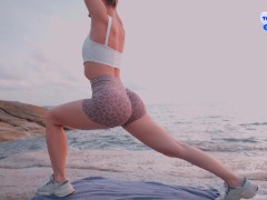 Yoga Bitch Learns the Only Pose That Matters – Face Down, Ass Up - Screenshot 2 of 16 - Hot Babe