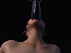 FGGB 57 Japanese Asian and elf lesbian strap on xtra scenes